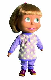 Bambola Masha Peluche Di Orso E Masha Ma Masha E Orso Masha Bambola 40 Cm  MASHA