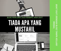 Cari aplikasi penghasil uang yang terbukti membayar & cepat payoutnya? Cara Buat Duit Dengan Blog Percuma Google Adsense Dan Pengiklanan