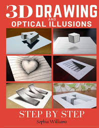 This weight is most often used for contour lines (lines that follow a surface to express its 3d shape) and planar corners (edges. 3d Drawing And Optical Illusions How To Draw Optical Illusions And 3d Art Step By Step Guide For Kids Teens And Students Williams Sophia 9798609754486 Amazon Com Books
