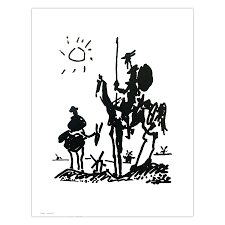 Dieser pinnwand folgen 3291 nutzer auf pinterest. Pablo Picasso Don Quixote Kunstdruck Poster Kleinformat Jetzt Im Shop Bestellen Close Up Gmbh