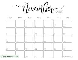 Elegant 2021 Calendar By Saturdaygift Pretty Printable Monthly Calendar In 2020 Monthly Calendar Printable Monthly Calendar Calendar Printables