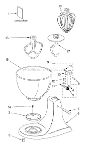 qt. stand mixer k45sswh