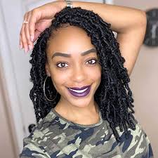 Maybe you would like to learn more about one of these? Butterfly Locs Crochet Hair Faux Locs 10 Inch 7 Packs Distressed Locs Orchidee Naturelle