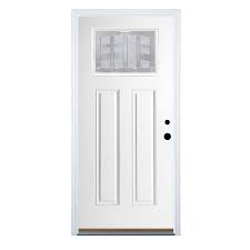 Required an integrated system to facilitate data exchange between multiple plant and sales locations. Therma Tru Benchmark Doors Emerson 36 In X 80 In Fiberglass Craftsman Left Hand Inswing Ready To Paint Unfinished Prehung Single Front Door With Brickmould In The Front Doors Department At Lowes Com