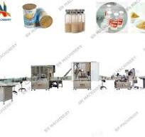 Automatic Powder Filling Production Line for Bottles Cans Packaging