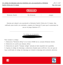 Genera códigos y cuentas gratis para tarjetas regalo nintendo switch ⭐ 100 nintendo switch es la novena consola de videojuegos principal desarrollada por nintendo. Ramon Twitterissa Si Compraron La Suscripcion Por Un Ano De Switch Online Nintendo Ya Esta Mandando Los Codigos Para La Ropa De Splatoon 2 Que Habian Anunciado Https T Co Xyx6hhlwzy