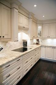 Awesome Cream Kitchen Cabinets With Quartz Countertops On This Favorite Site Granite Countertops Kitchen White Kitchen Design Granite Kitchen