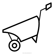 Leather gloves and construction hat coloring page. Wheelbarrow Coloring Page Ultra Coloring Pages