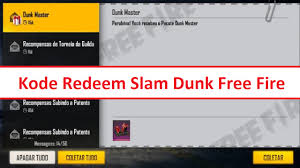What kind of codes free fire exist? The Latest Dunk Master Ff Bundle Redeem Code On Free Fire Everyday News