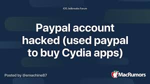 Maybe you would like to learn more about one of these? Paypal Account Hacked Used Paypal To Buy Cydia Apps Macrumors Forums