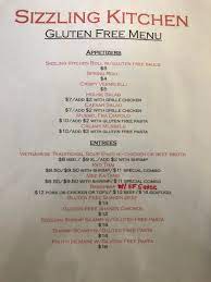 I had the tofu bi bim bap and the sriracha honey wings. Sizzling Kitchen Gluten Free Lowell 2021
