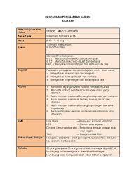 Editable fail dalam microsoft word. Rph Sejarah Tahun 5 Malayluluu