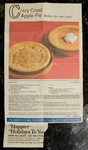 Prepare pie crust according to package directions for. Crazy Crust Apple Pie Recipe Box Project