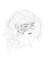 This is just about the cutest bt21 fanart i've seen. Simple Sketch Pt2 Hive
