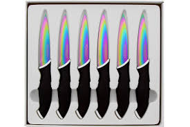 Coffret Couteaux Titane Pradel Excellence 6 Pieces
