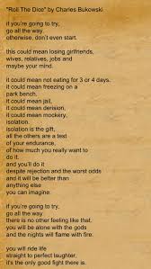Bukowski Best Poem Ever Best Poems Poems Dead Poets Society