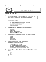 Menurut al ghazali, hati manusia itu ibarat cermin, sedang petunjuk atau hidayah allah bagaikan nûr atau cahaya. Soalan Tokoh T4 K1 27 Imam Al Ghazali R H