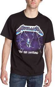 And a whole lot more. Amazon Com Bravado Men S Metallica Ride Lightning T Shirt Clothing