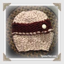 Loom Knit Newborn Hat Pattern