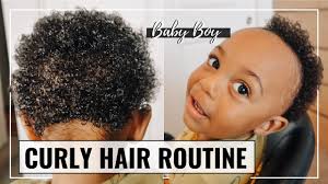 When choosing a haircut for your toddler, it's important to consider his hair type, personality and style. Baby Boy Curly Hair Routine Baby Boy Natural Curly Hair Routine Abie K Youtube