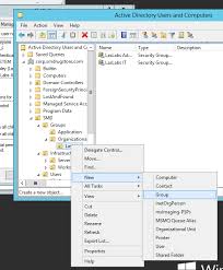 On the active directory object type dialog box, click only the following objects in the folder:. Laslabs Blog Create An Active Directory Admin Group Win 2012 R2 Laslabs Blog