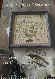 Pleasure Of The Fleeting Year Cross Stitch Chart Blackbird Designs Lf 6 Ebay