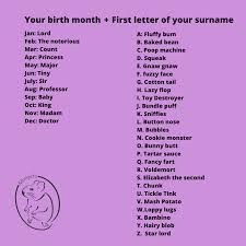 We did not find results for: Minipetz Pet Name Generator Your Birth Month The Facebook