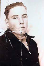 My dad Bob is the little guy. Left to right, Bob, his brother John, his  father Joseph, my grandfather, and brother Eddie. Abt.1930. My grandmother  had 12 children, two died in infancy,