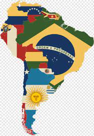 Millones de inmigrantes en california son originarios de países de norteamérica, centroamérica, el caribe y américa del sur. South America Mapa De America Del Sur Con Banderas Transparent Png 500x723 10476946 Png Image Pngjoy