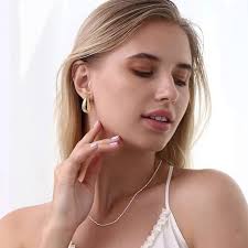 Hypoallergenic Gold Plated Earrings Fashion Jewelry