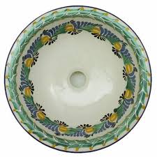 mexican bathroom sinks  mexican tile