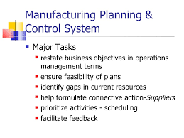 Manufacturing Planning Control Mpc System