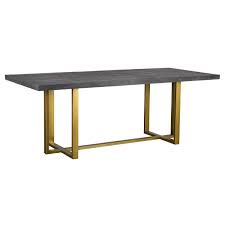 Elle Brass Leg Reclaimed Wood Dining Table 83 Reclaimed Wood Dining Table Wood Dining Table Wood Furniture Legs