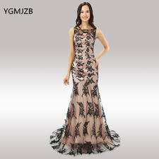 Schließlich wollen sie ja schick aussehen aber keinen fauxpas begehen. Ù© Û¶gr Mutter Der Braut Kleider Meerjungfrau Sheer Scoop Appliques Spitze Lange Abend Party Kleid Hochzeit A207