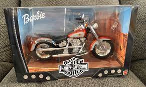 Maybe you would like to learn more about one of these? Rincondiving Com Nib Harley Davidson Fatboy 1999 Barbie Collectible Motorcycle Bike Limited Dolls Bears Dolls