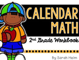 Calendar Math 2nd Grade Workbook Everyday Counts Aligned Calendar Math Math Workbook Math