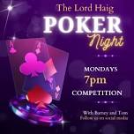 Poker Night @ The Lord Haig