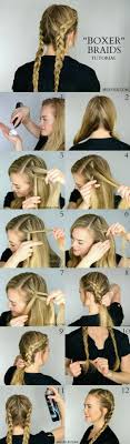Double tresse sur cheveux courts (dentelle et africaine) | coline. Des Dizaines D Idees Coiffures Avec Deux Tresses