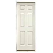 Maybe you would like to learn more about one of these? Metrie Pre Hung 6 Panels Door Right Primed Hardboard 24 In X 80 In X 1 3 8 In D6ptpr4w1a8024 Rona