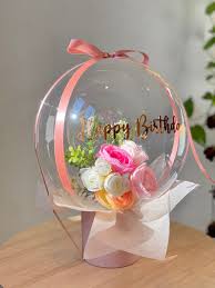 Maybe you would like to learn more about one of these? Blossom In A Bubble In 2021 Birthday Balloon Decorations Diy Balloon Decorations Balloon Bouquet Diy
