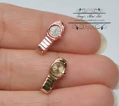 1 12 dollhouse miniature watch miniature clock doll watch etsy minyaturler dogumgunu partileri sevimli cizimler