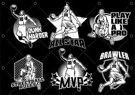 As your notably, basketball shirt designs items are easy to carry for the player during a match. Set Of Black And White Basketball T Shirt Design Graphic Vector Stock By Pixlr