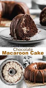 Chocolate Macaroon Cake Recipe Coconut Recipes Frosting Recipes Dessert Recipes