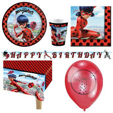 Here is a cute and useful ladybug pencil holder for your desk at home or at the office. Miraculous Ladybug Party Pack Deluxe Pack For 8 Party City