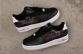 Black Air Force 1 Low Top Nike Air Force 1 Low Script Swoosh Black Nike Air Force Nike Nike Fashion Shoes
