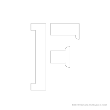 Printable 3 Inch Letter Stencils A Z Letter Stencils Letter Stencils To Print Letter Stencils Printables