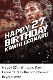 To share this video, copy and send the following • happy birthday leonard! Leveland Wish Happy27 Birthoay Kawhi Leonard Happy 27th Birthday Kawhi Leonard May The Odds Be Ever In Your Favor Birthday Meme On Me Me