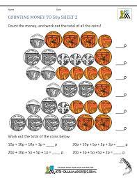 free money worksheets uk coins