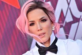 Collection by hair colors ideas. Halsey With Pink Hair Halsey Has Now Dyed Her Hair Black And We Can Barely Keep Up Popsugar Beauty Photo 2