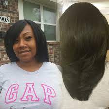 Full Sew In No Leave Out Weavehairstylesbraids Sew In Hairstyles Hair Makeover Natural Hair Sew In